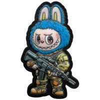 Шеврон ПВХ 3D Лабубу Blue