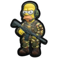 Шеврон ПВХ 3D Гомер Сімпсон