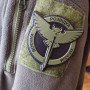 Шеврон ПВХ 3D ЗСУ Воєнна розвідка України сова ГУР Olive