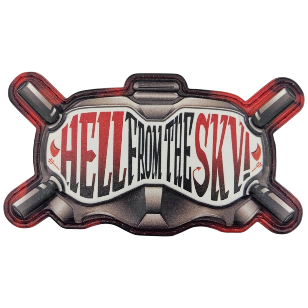Шеврон ПВХ 3D Hell from the Sky