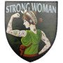 Шеврон ПВХ Щит Strong Woman