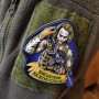 Шеврон ПВХ 3D Джокер Військовий на всю голову