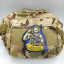 Шеврон ПВХ 3D Джокер Військовий на всю голову