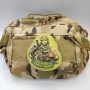 Шеврон ПВХ 3D Маска Військовий на всю голову