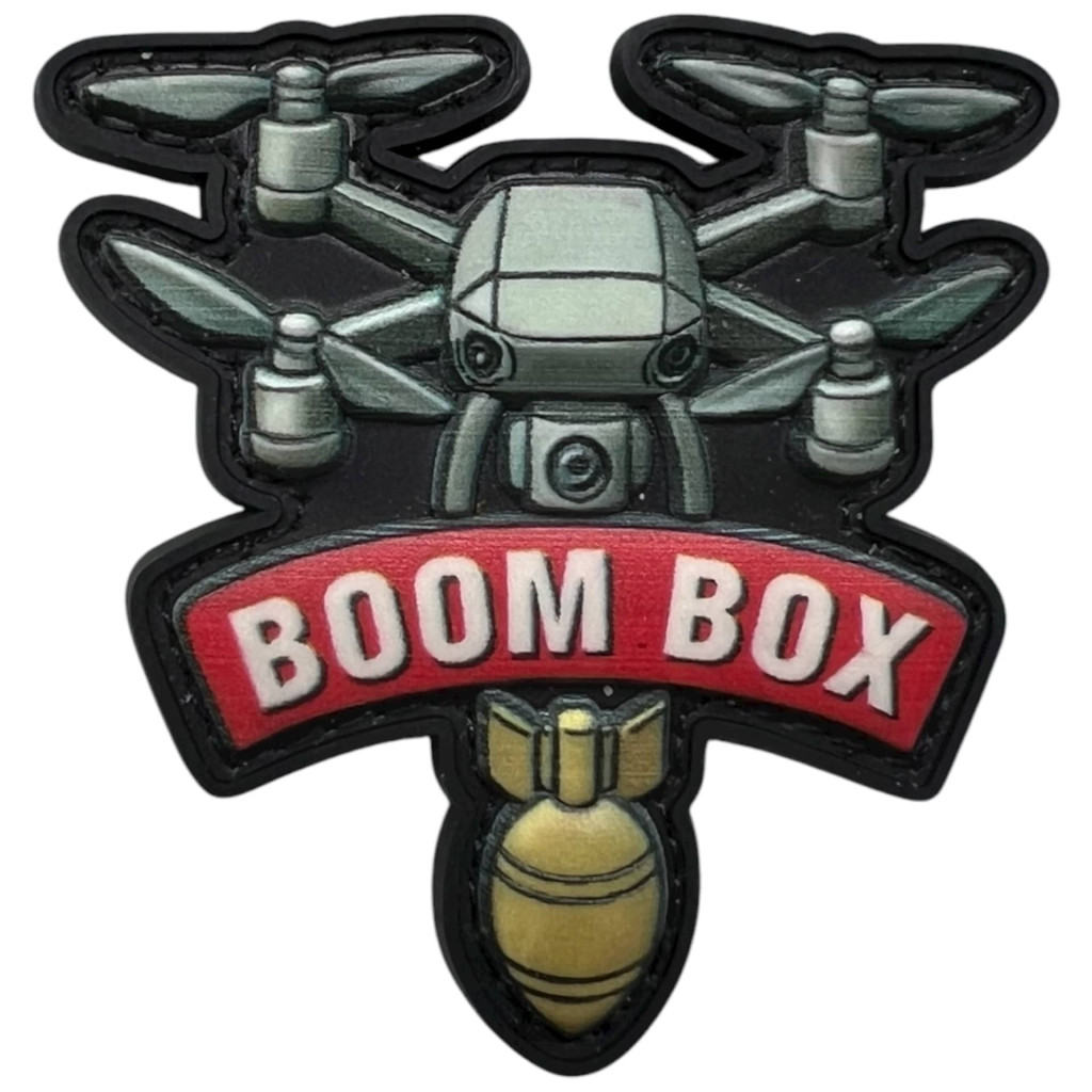 Шеврон ПВХ 3D Boom Box