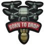 Шеврон ПВХ 3D Born to Drop