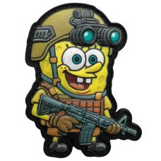 Шеврон ПВХ 3D Спанч Боб