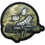 Шеврон ПВХ 3D Emoji Smile Pixel