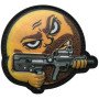 Шеврон ПВХ 3D Emoji Smile Beard