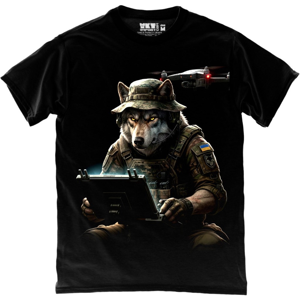Футболка Drone Wolf