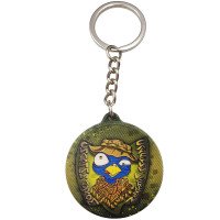 Брелок на ключі GANK ПВХ Сильний духом слабкий кукухою
