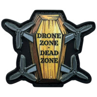 Шеврон ПВХ 3D Drone Zone - Dead Zone