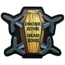 Шеврон ПВХ 3D Drone Zone - Dead Zone