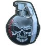 Шеврон ПВХ 3D Skull Born to Kill 