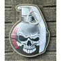 Шеврон ПВХ 3D Skull Born to Kill 
