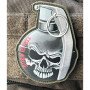 Шеврон ПВХ 3D Skull Born to Kill 