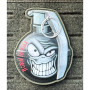 Шеврон ПВХ 3D Smile Born to Kill 