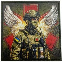 Шеврон ПВХ Медичний янгол