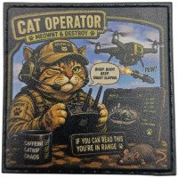 Шеврон ПВХ Cat Operator