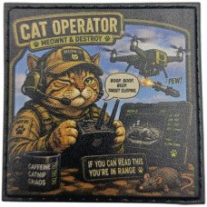 Шеврон ПВХ Cat Operator