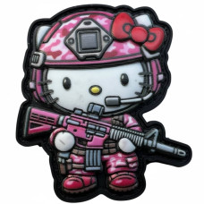 Шеврон ПВХ 3D Hello Kitty Killa