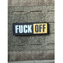 Шеврон ПВХ Полоска F*ck Off