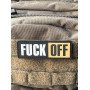 Шеврон ПВХ Полоска F*ck Off