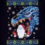 Футболка Santa та Godzilla