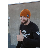 Шапка Шеврон-W Гірчична