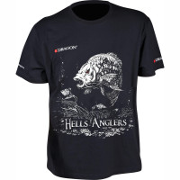 Футболка чорна DRAGON КАРП Люмі