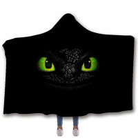 Мантія-плед 3D Toothless Black