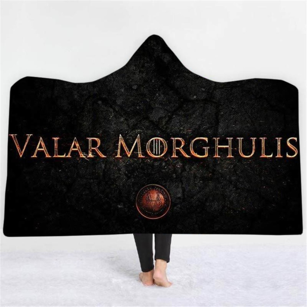 Мантія-плед 3D Valar Morghulis