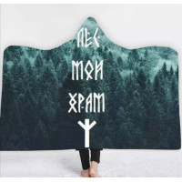 Мантія-плед 3D Forest is my Temple