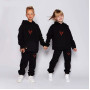 Костюм Унісекс GANK KIDS Urban Style fleece Black
