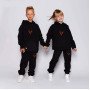 Костюм Унісекс GANK KIDS Urban Style fleece Black