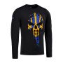 Лонгслів Месник Black/Yellow/Blue