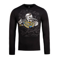 Лонгслів Земля Козаків Black