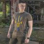 Футболка МЕСНИК Olive/Yellow/Blue