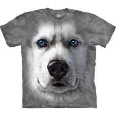 Футболка The Mountain - Siberian Husky Grey