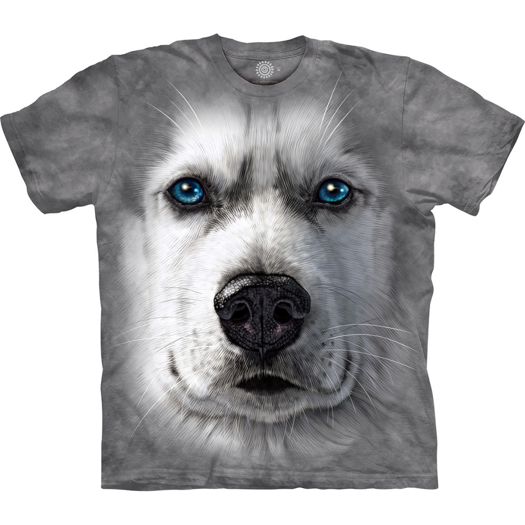 Футболка The Mountain - Siberian Husky Grey