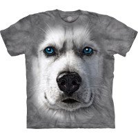 Футболка The Mountain - Siberian Husky Grey