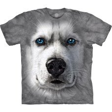Футболка The Mountain - Siberian Husky Grey