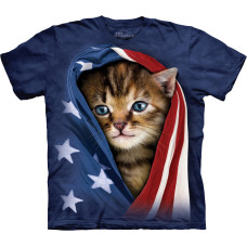 Футболка The Mountain - Patriotic Kitten