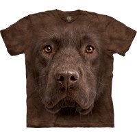Футболка The Mountain - Chocolate Lab Brown