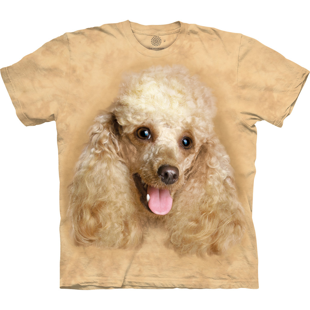 Футболка The Mountain - Happy Poodle Portrait
