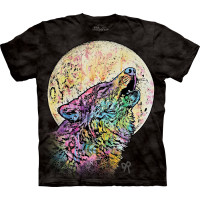 Футболка The Mountain - Russo Howling Wolf