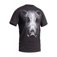 Футболка Born to Hunt Forced to Work Graphite