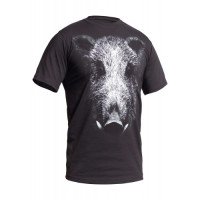 Футболка Born to Hunt Forced to Work Graphite