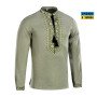 Вишиванка Тактична 100% льон Gen I Olive