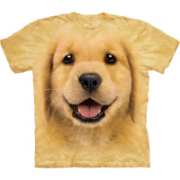 Футболка The Mountain - Golden Retriever Puppy